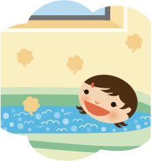 ジャグジーを楽しみたい